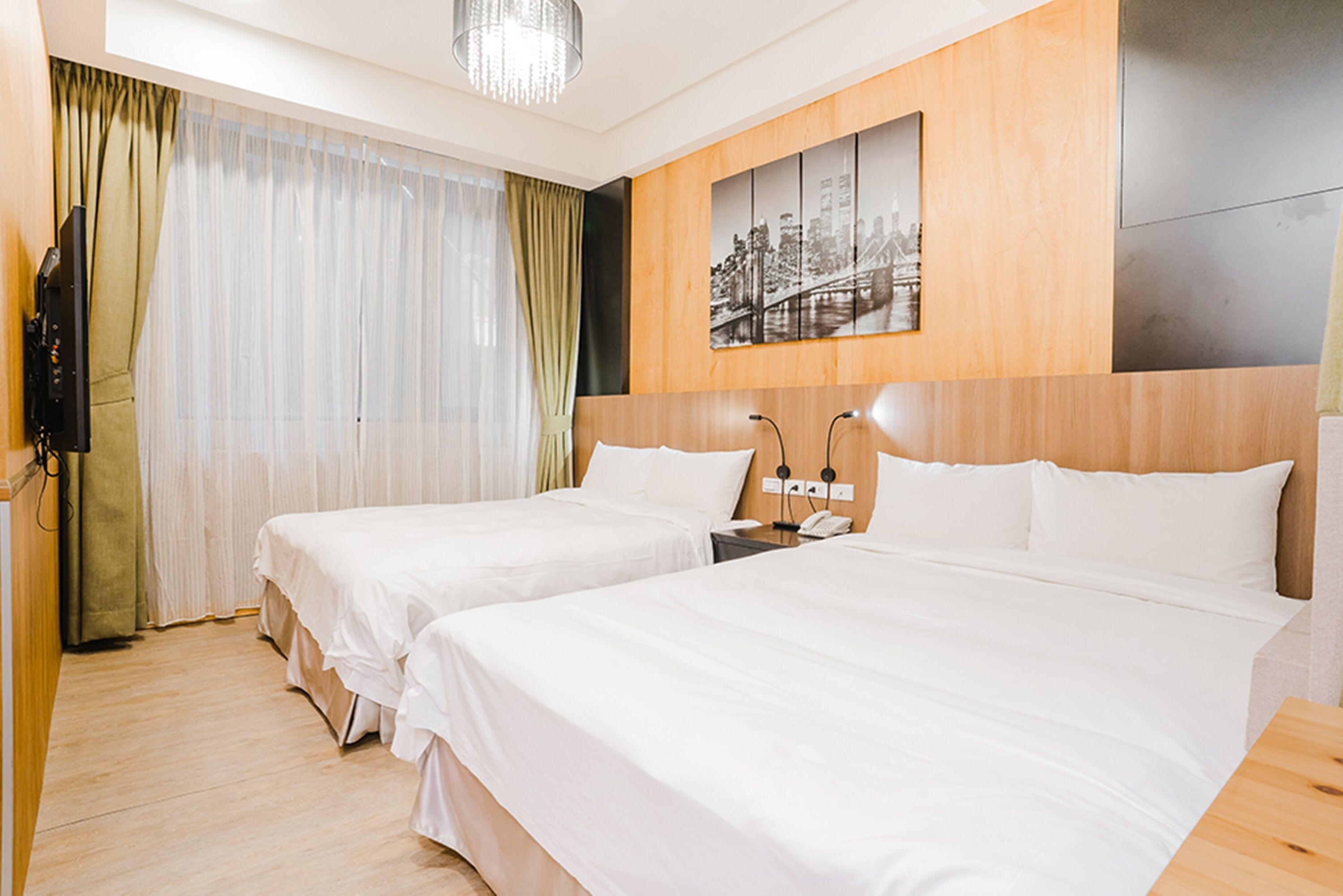 boutique family room  | in-room safe, desk, iron/ironing board, free cots/infant beds