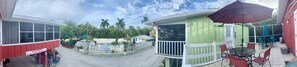 Studio, 1 Queen Bed | Balcony view