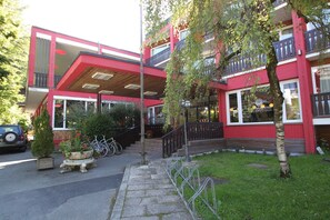 Entrada de la propiedad