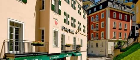 Fassade der Unterkunft