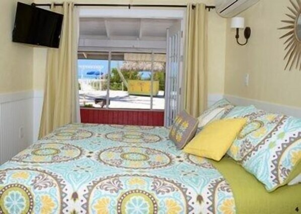 Iron/ironing board, free cribs/infant beds, free WiFi