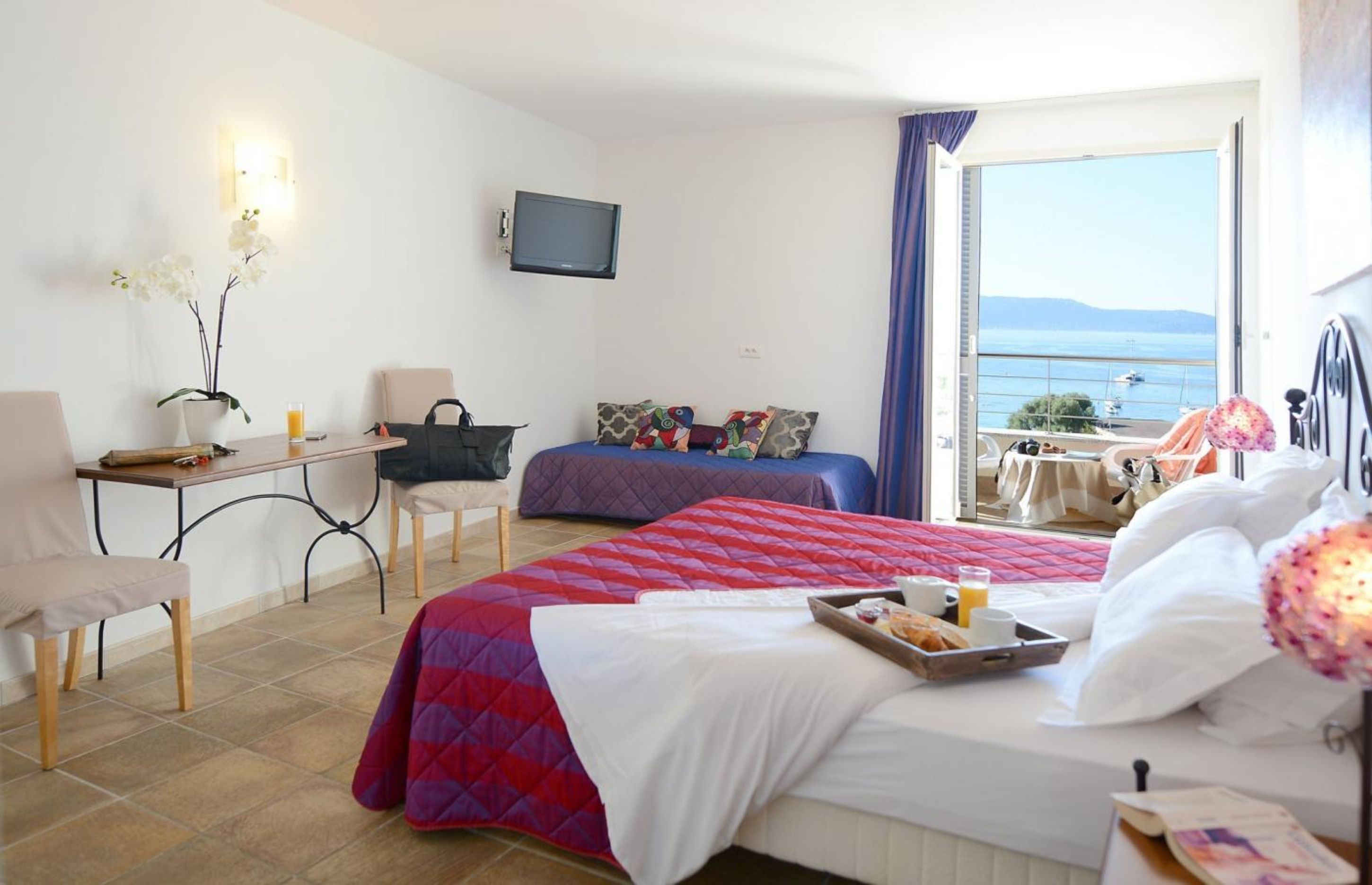 superior double room, sea view | view from room