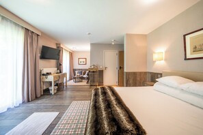 Chambre Double Supérieure, vue jardin