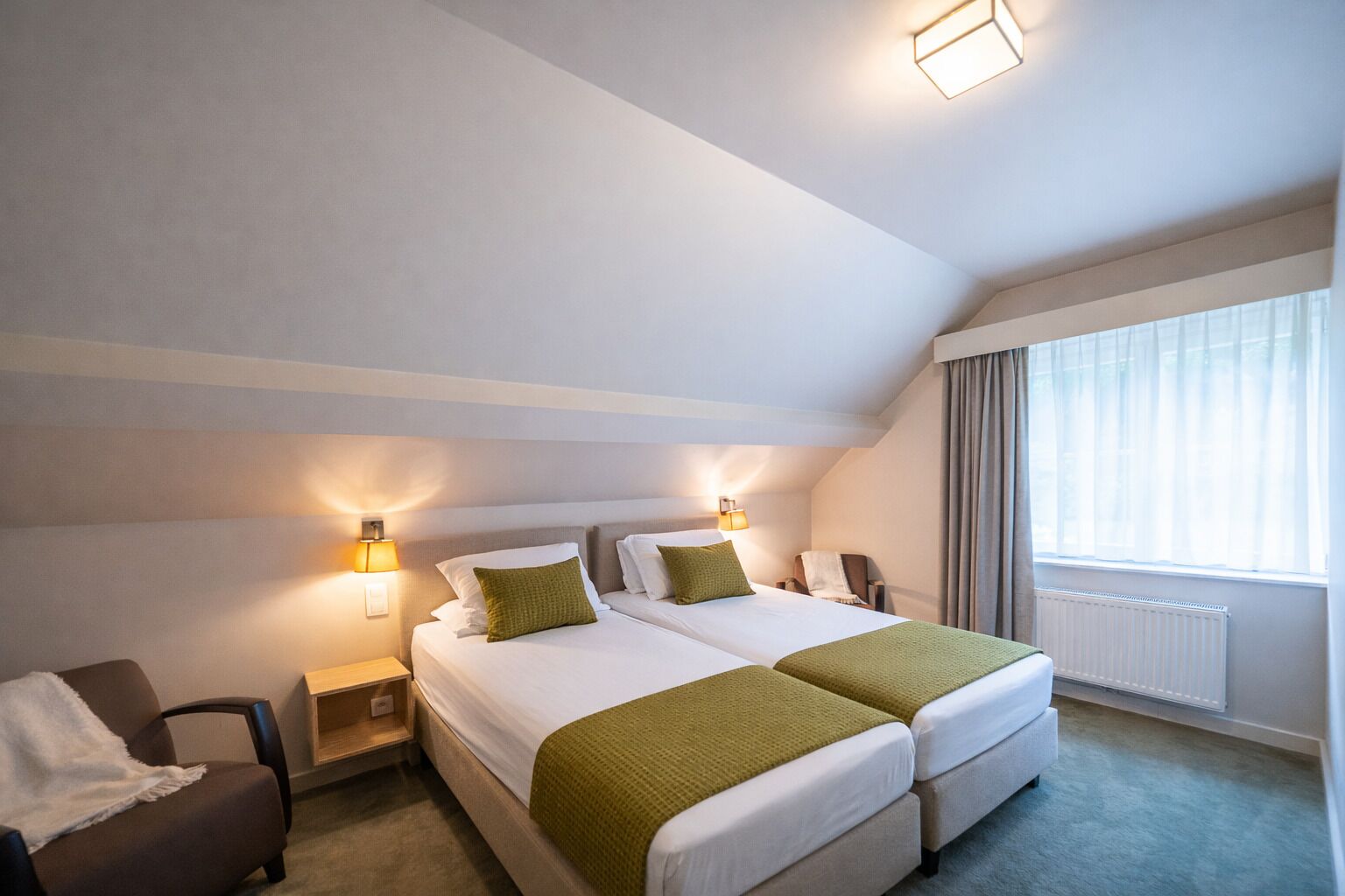 Classic Twin Room | Premium bedding, individually furnished, desk, laptop workspace