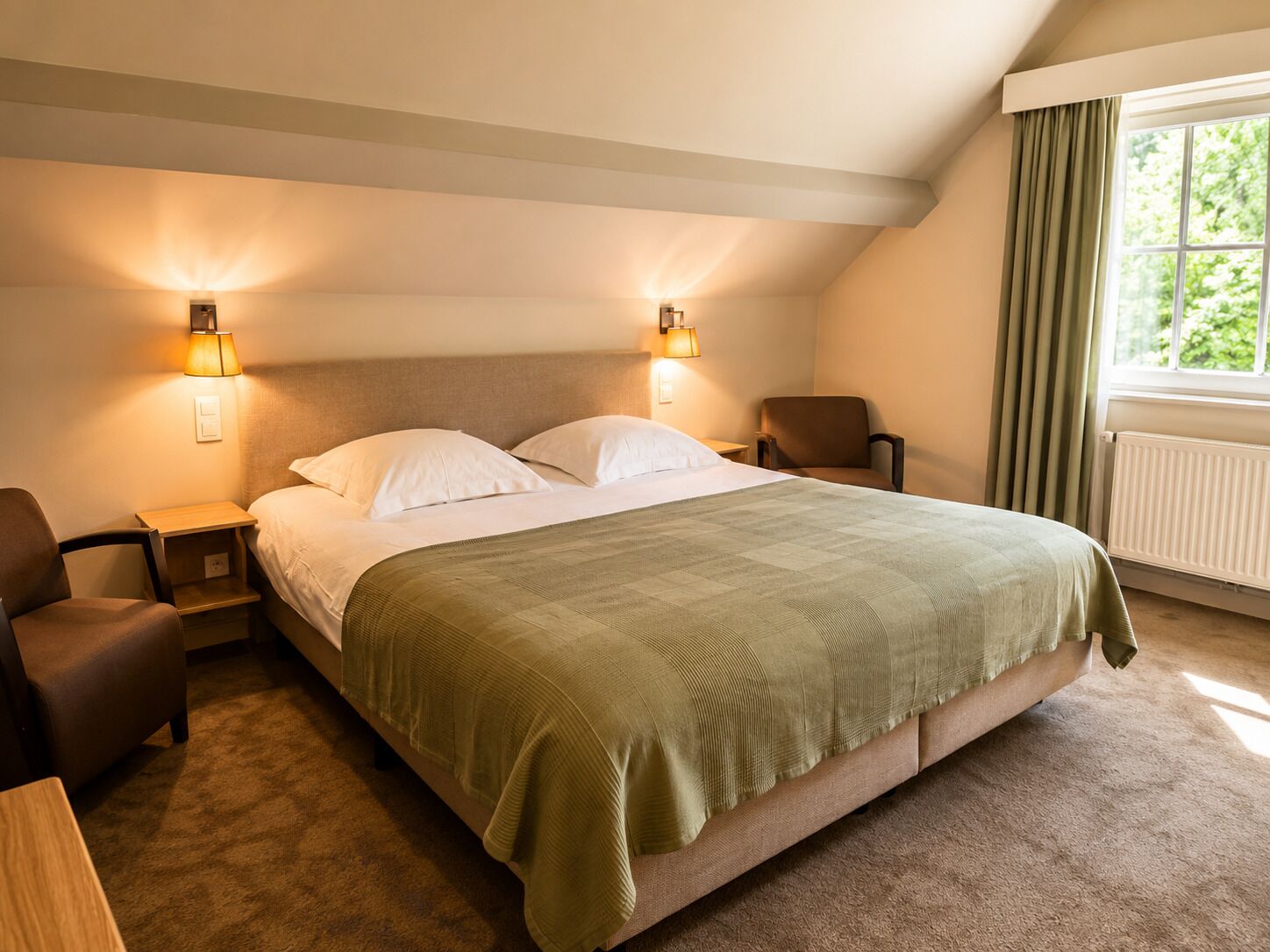 Classic Double Room | Premium bedding, desk, laptop workspace, blackout drapes