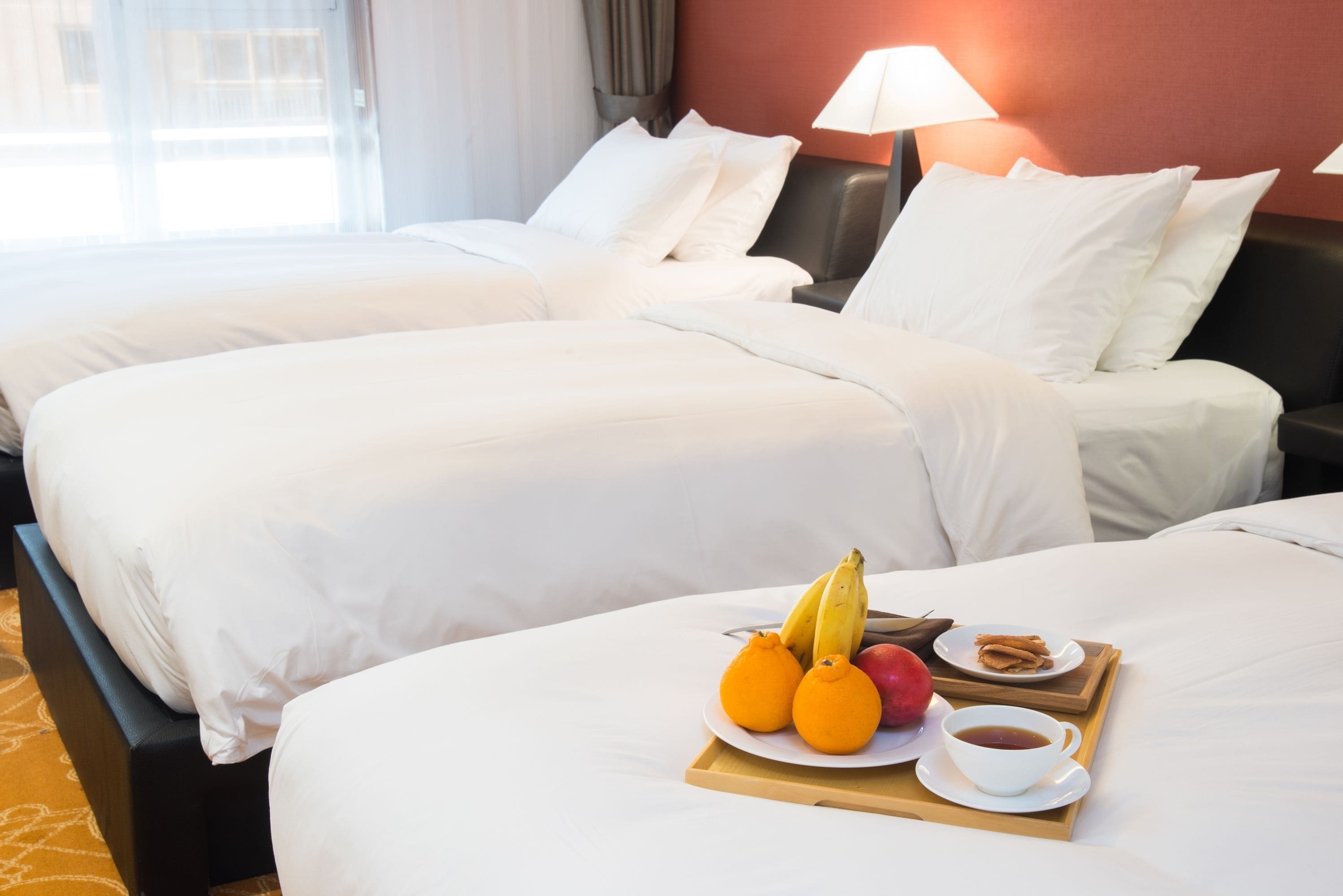 superior triple room (styler installed) | premium bedding, down duvets, in-room safe, individually furnished