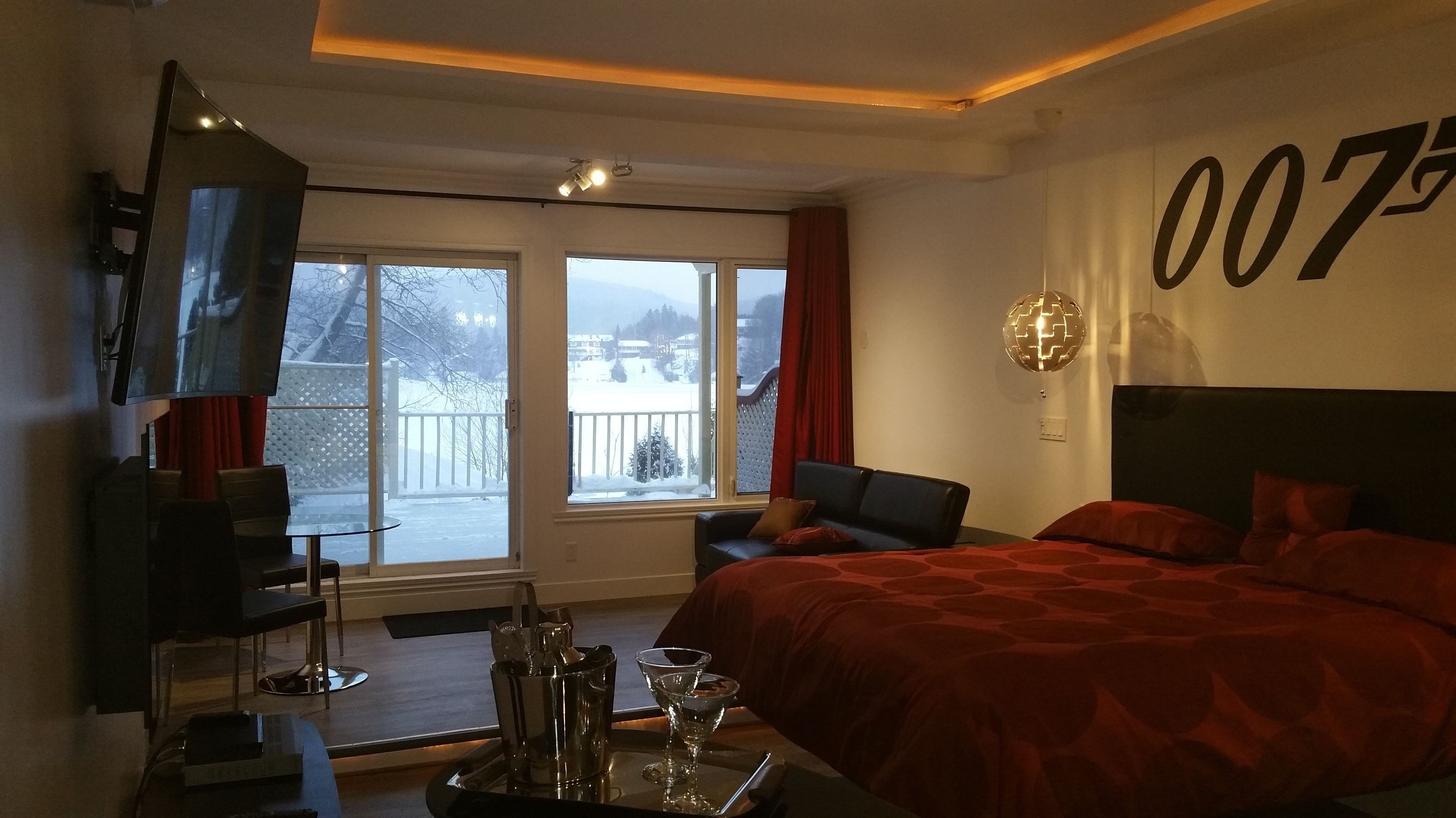 Décoration personnalisée, bureau, rideaux occultants