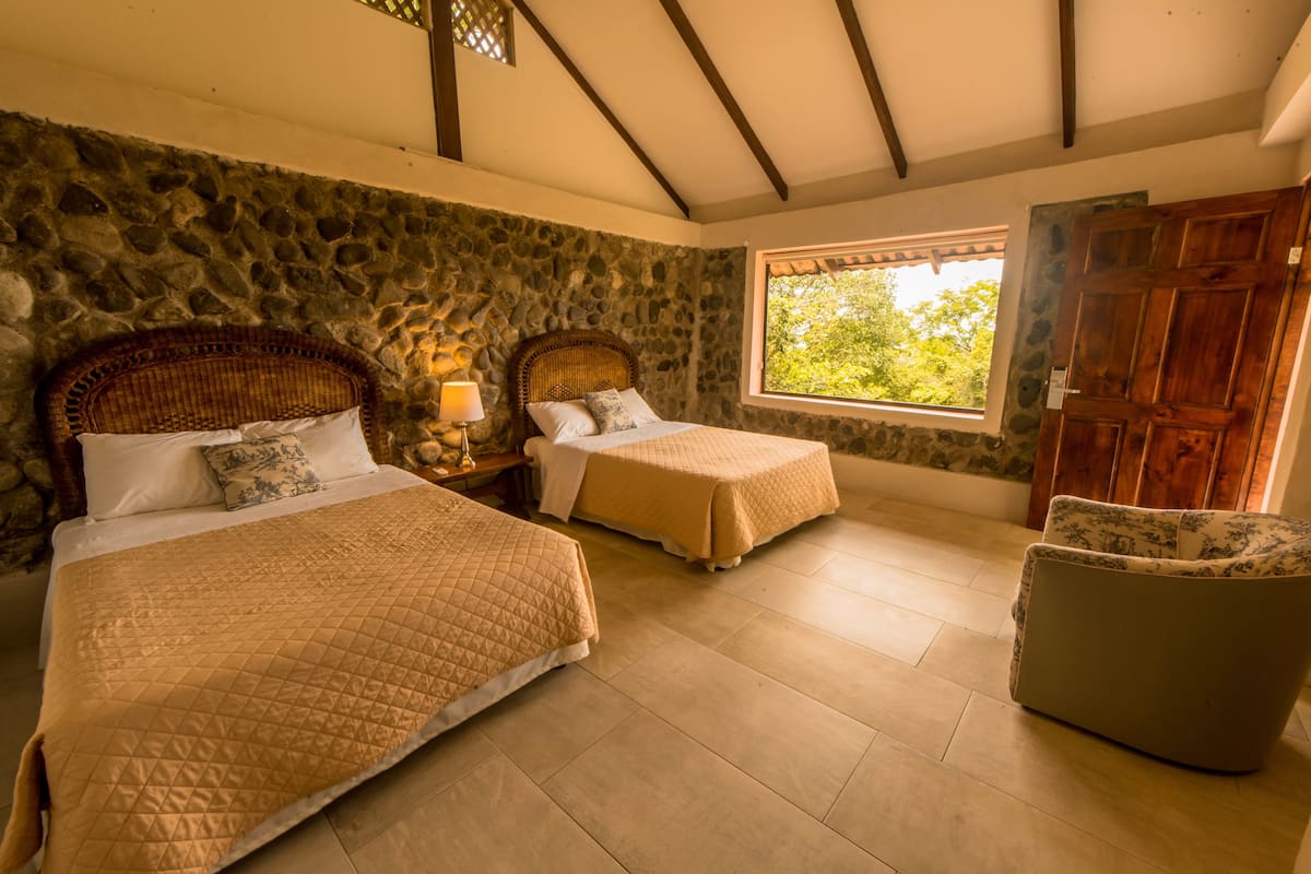 One-Bedroom Villa (on the mountain crossing the main road) | 1 bedroom, bed sheets