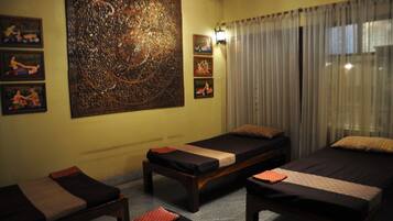 Aromatherapy, Thai massages, reflexology, massages