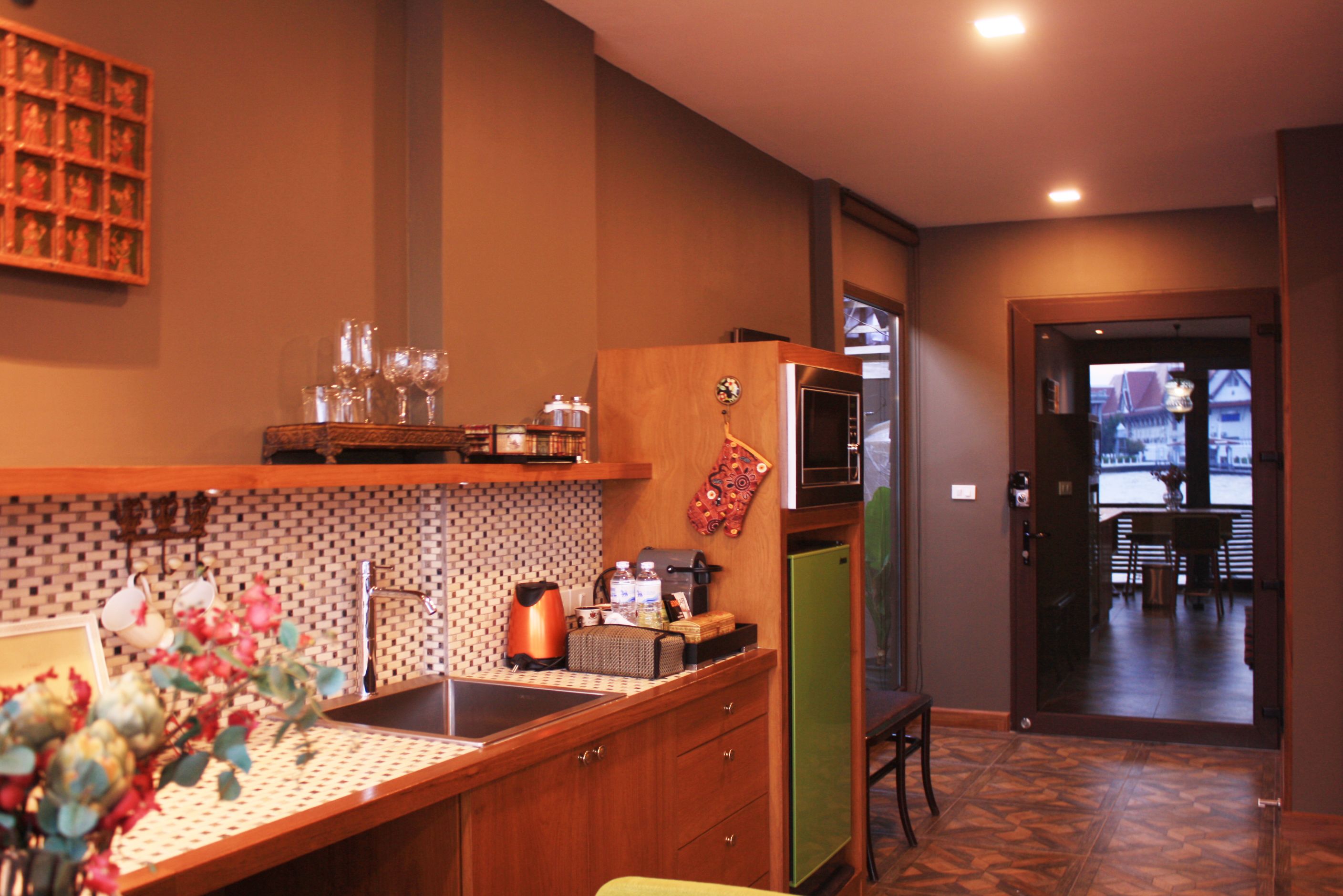 arun haveli | private kitchenette | fridge, coffee/tea maker, electric kettle