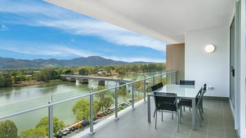 Two Bedroom Apartment, River View | Balcony
