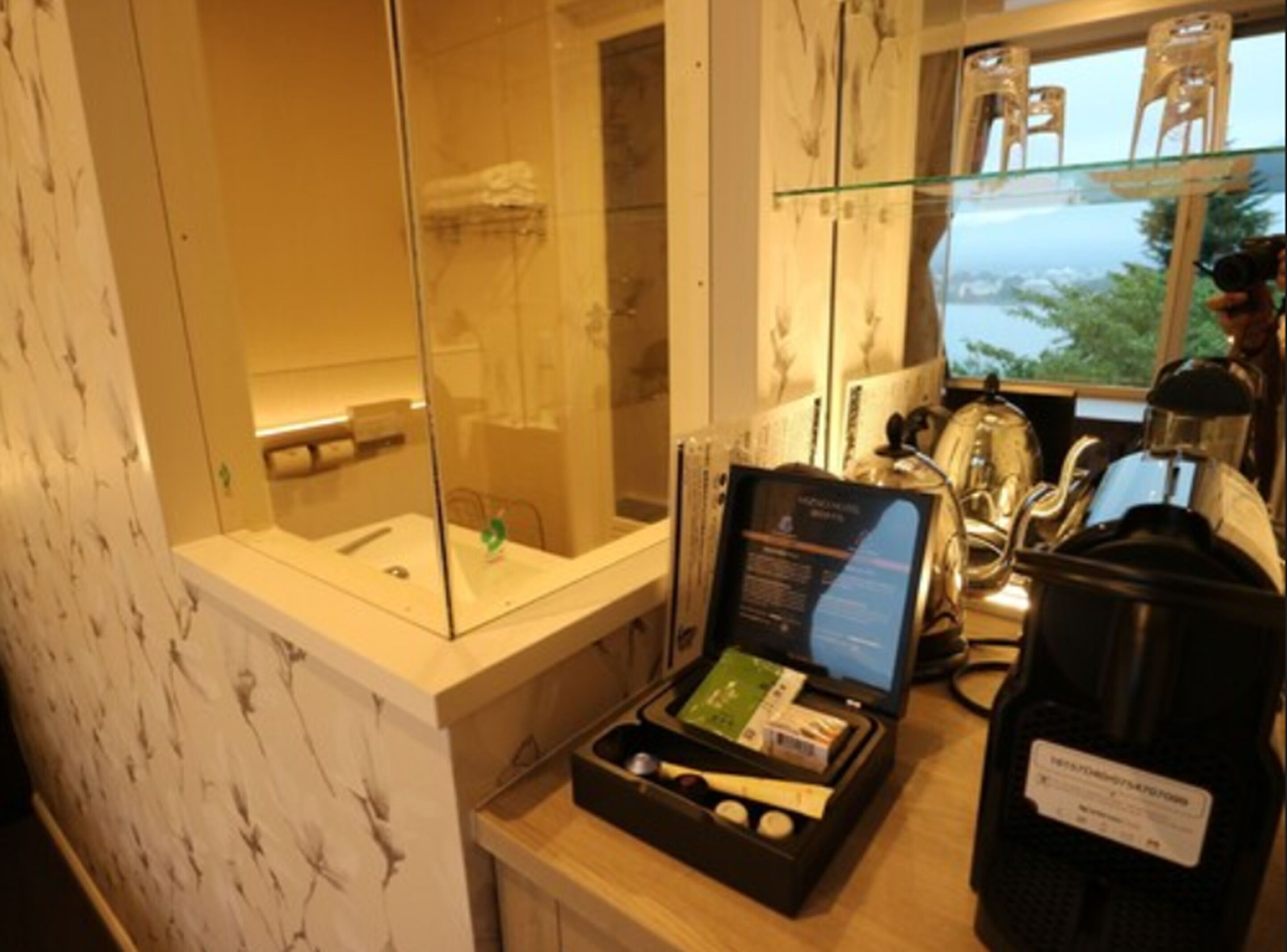 standard double room (mt.fuji and lake view) | coffee and/or coffee maker