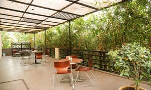 Vue depuis lâhĂ©bergement