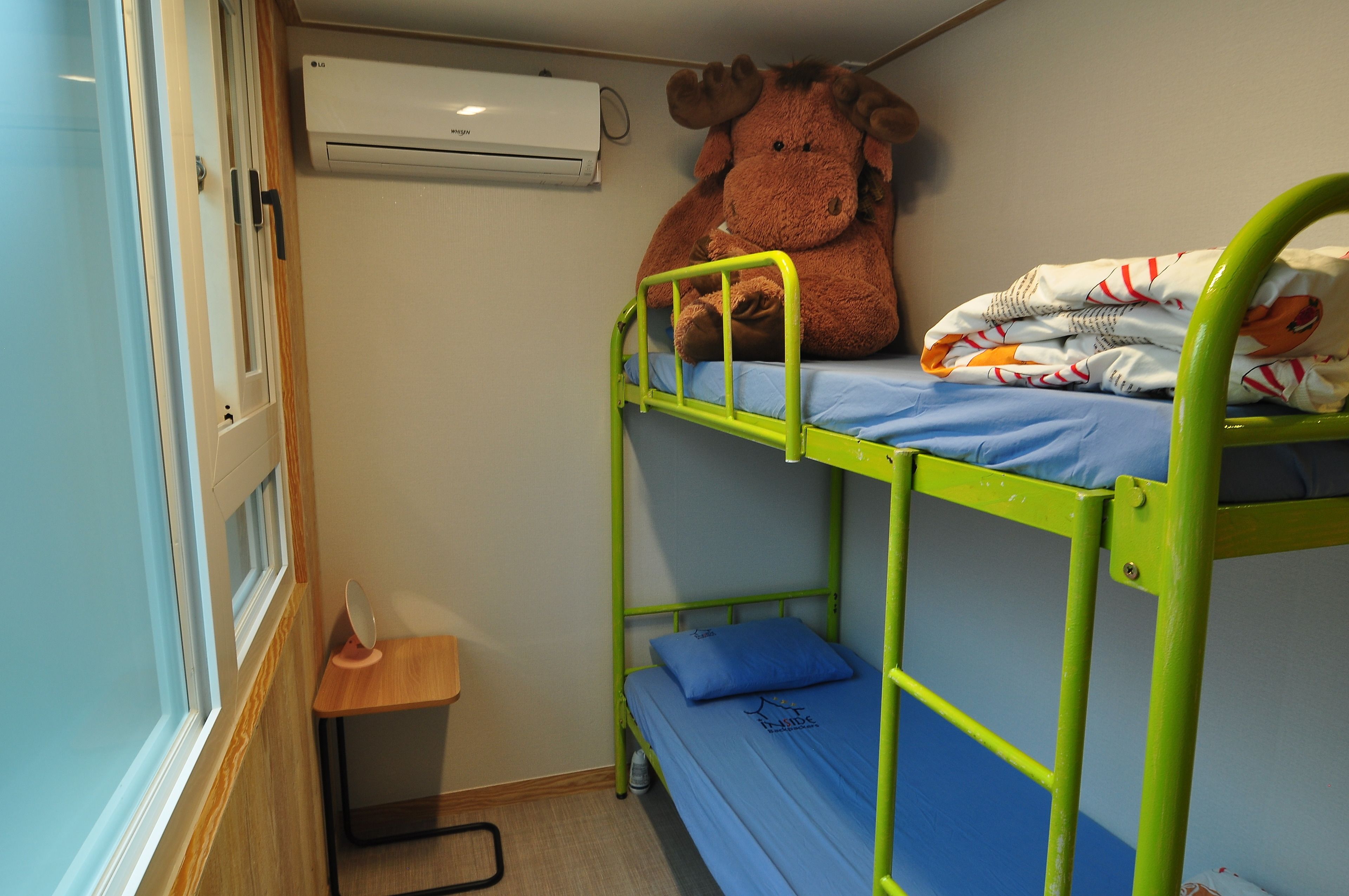 Budget Bunk 2-bed private, shared bath