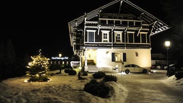 Front of property - evening/night