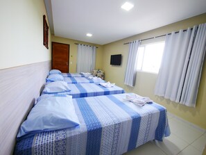 Standard Quadruple Room | View from room - Pousada Brasileira (Ipojuca)