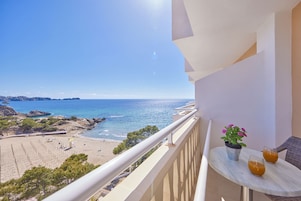 Standard Double Room, Balcony, Partial Sea View (High floor) | Balcony view