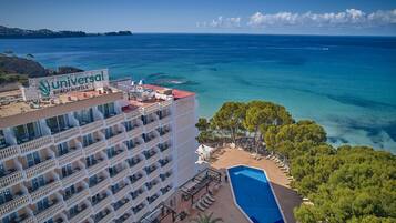 Voorkant van accommodatie