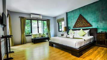 Vila Mewah, 1 Tempat Tidur Double | Brankas, tempat tidur lipat/tambahan, Wi-Fi gratis, dan seprai linen