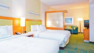 In-room safe, desk, free cribs/infant beds, bed sheets