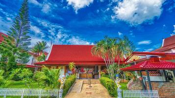 Façade de l’hébergement