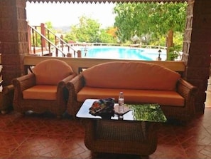 Lobby sitting area