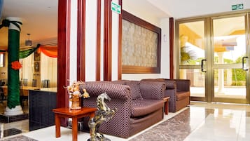 Sala de estar en el lobby