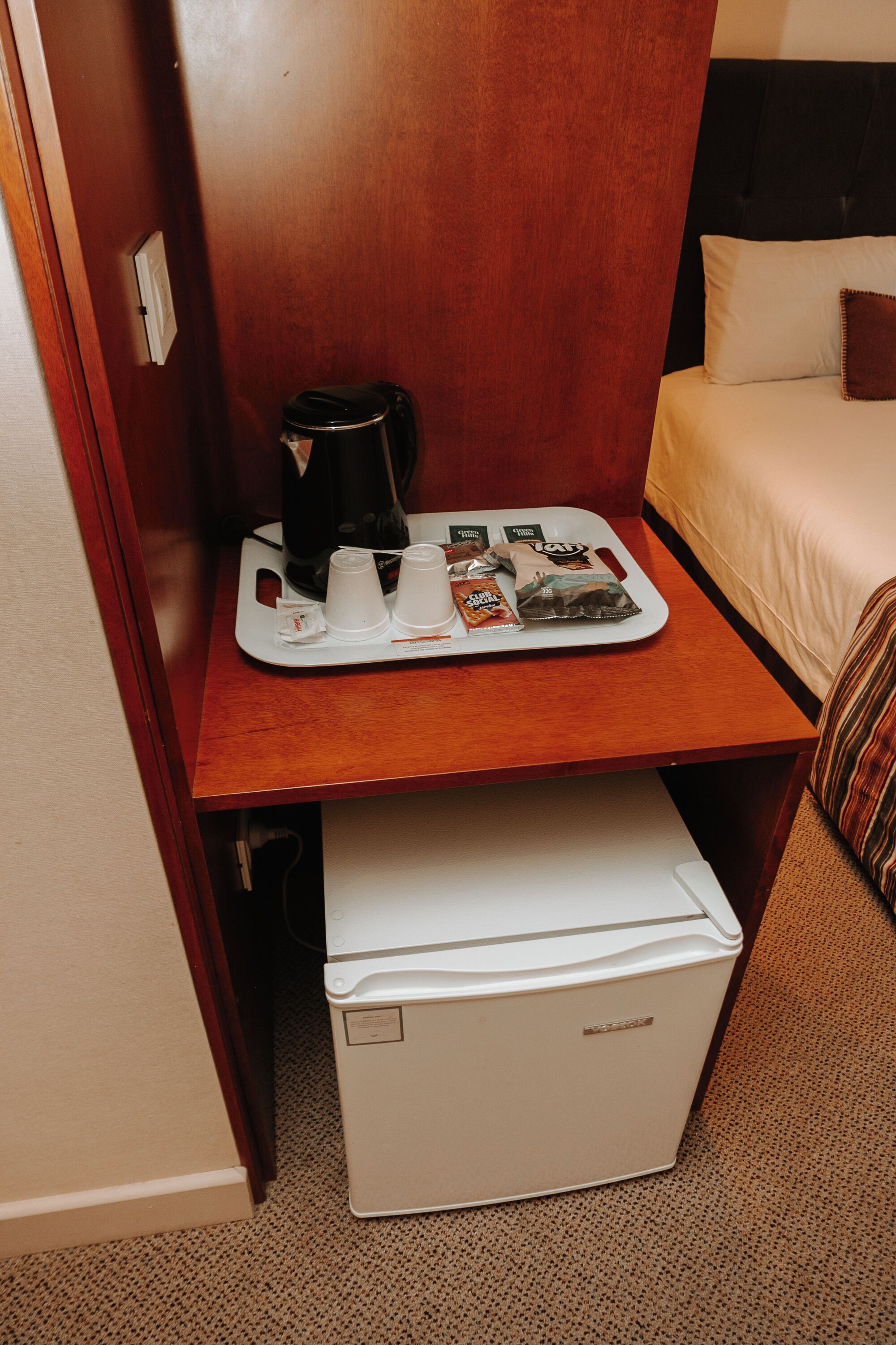 room, 2 double beds, non smoking | minibar, in-room safe, desk, blackout curtains