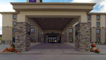 Entrada de l'allotjament