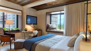 Park View, 1 King Bed | Hypo-allergenic bedding, minibar, in-room safe, desk