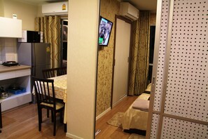 Apartment, 1 Bedroom | Living area - Lumpini Ville Naklua Good Luck (Pattaya)