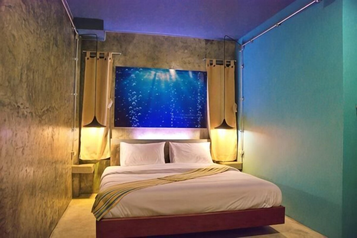 Premium bedding, pillow-top beds, blackout curtains, free WiFi