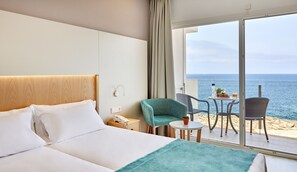 더블룸, 발코니, 바다 전망 | 객실 내 금고, 책상, 무료 WiFi, 침대 시트