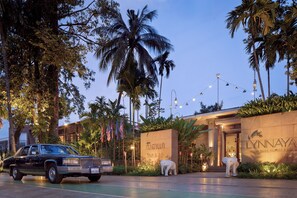 Façade de l’hébergement