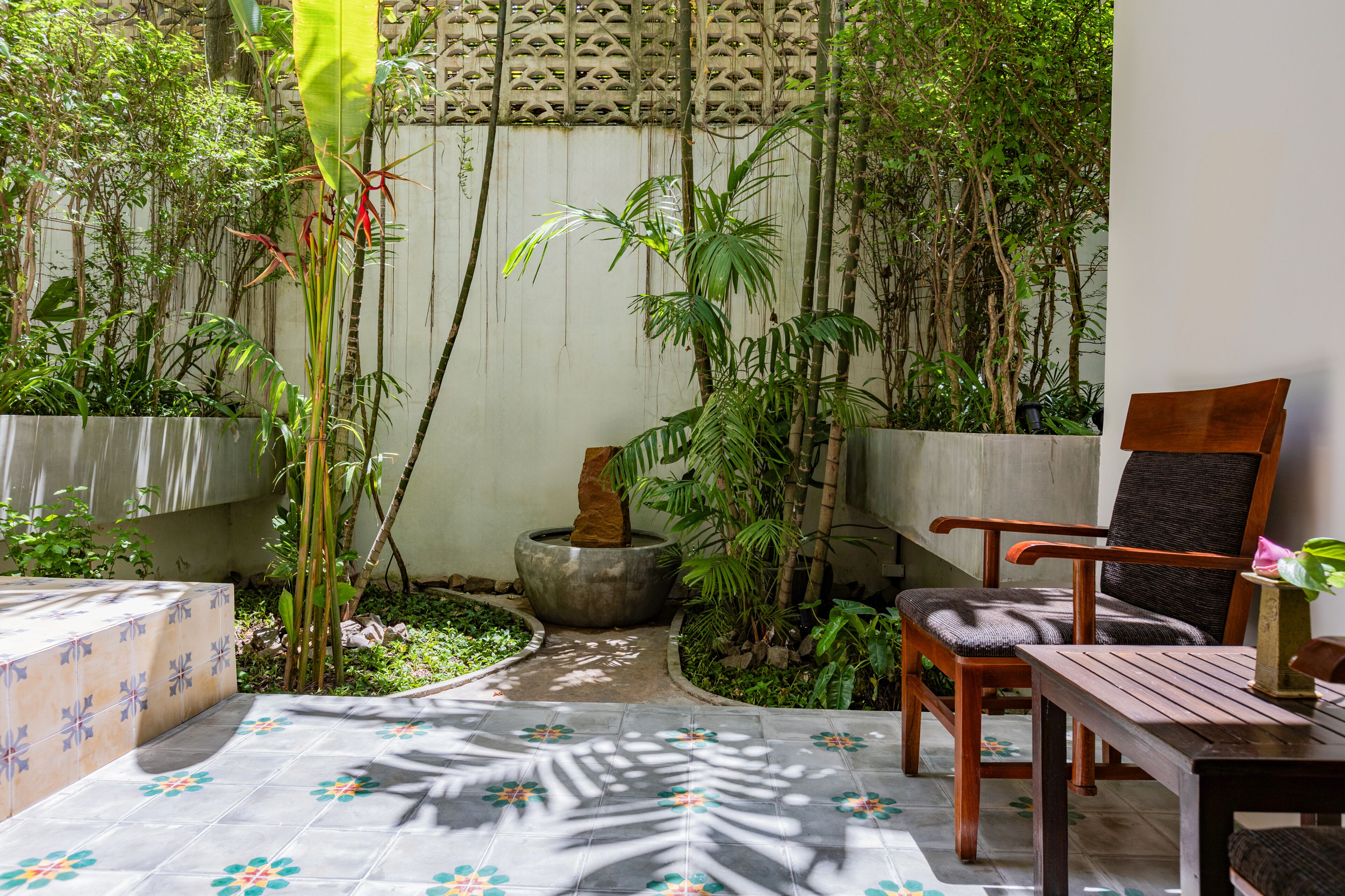 Executive Twin Private Garden | View from room