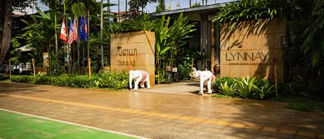 Bagian depan properti