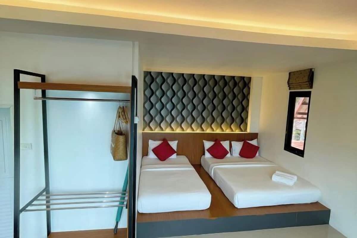 1 sovrum, minibar, mörkläggningsgardiner och gratis wi-fi