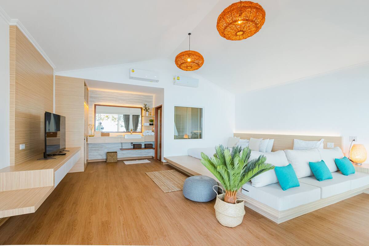 Deluxe Sea View | Minibar, tirai kedap cahaya, Wi-Fi gratis, dan seprai linen