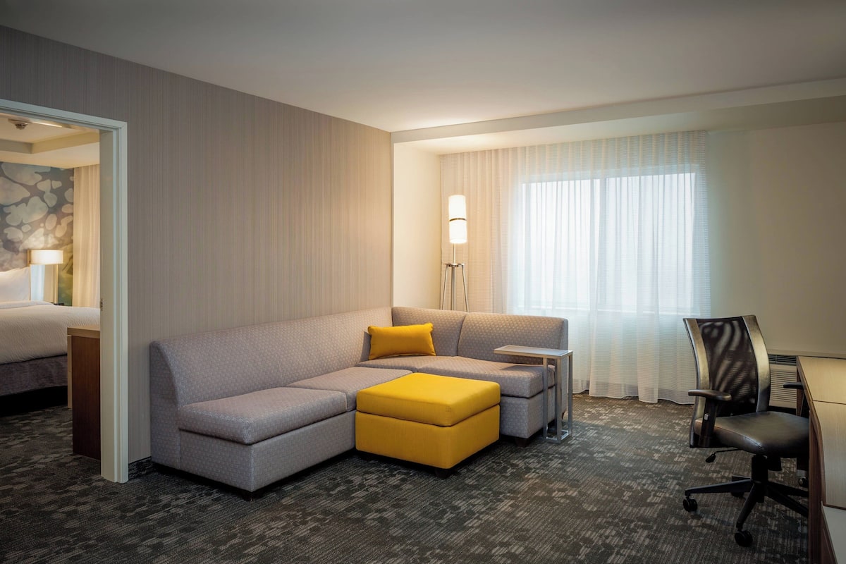 Suite, 1 Bedroom | In-room safe, desk, laptop workspace, iron/ironing board