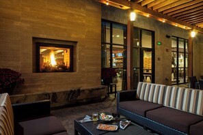 Uitzicht vanuit accommodatie