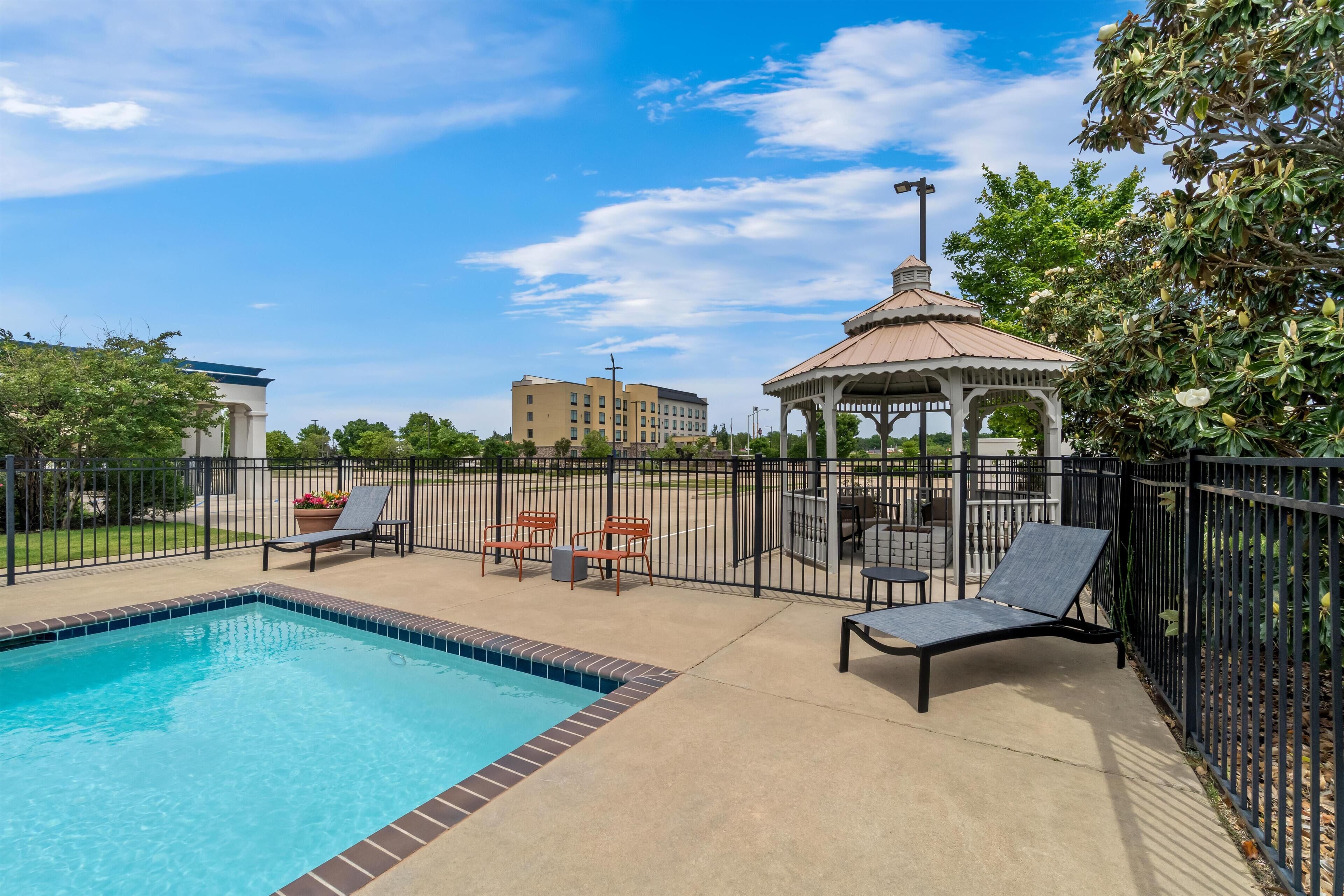 Seasonal outdoor pool