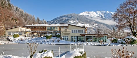 Fassade der Unterkunft