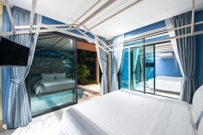 Suite Grand Pool Stone | Minibar, két bảo mật tại phòng, truy cập Internet không dây miễn phí 