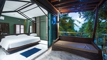 Suite Wooden Style | 迷你吧、房內夾萬、免費 Wi-Fi、床單