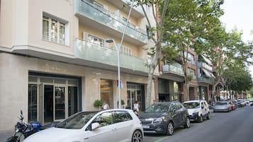 Majoituspaikan julkisivu