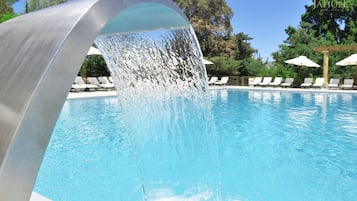 Indoor pool, outdoor pool