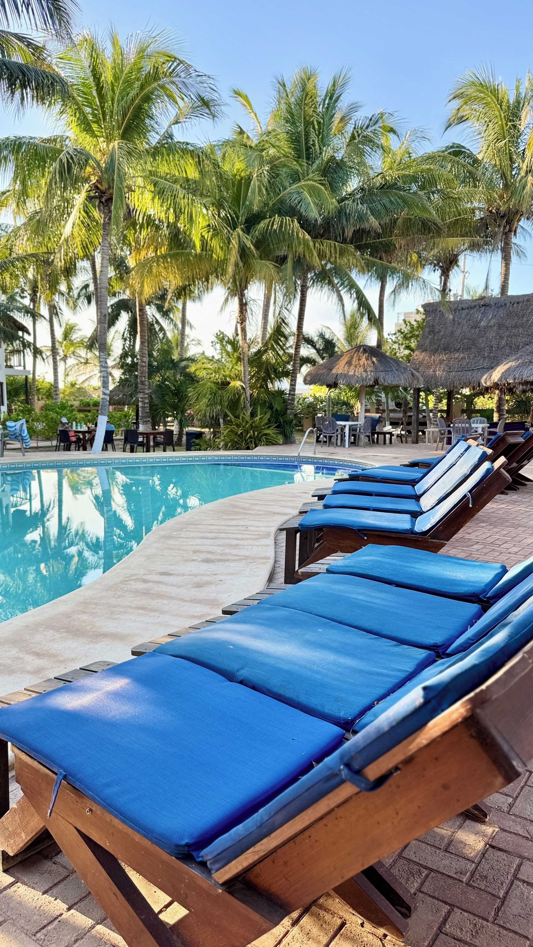 2 outdoor pools, open 8:00 AM to 9:00 PM, sun loungers