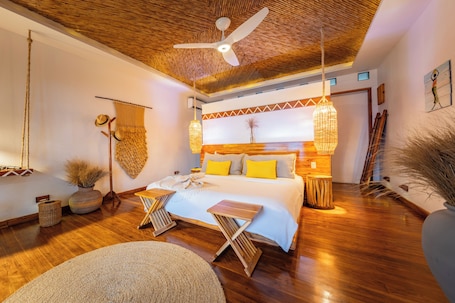 Luxury Beachfront Room with Plunge Pool | Pillowtop beds, minibar, in-room safe, desk. Yemaya Reefs, a Small Luxury Hotel