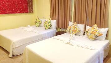 Superior Quadruple Room | Premium bedding, memory foam beds, in-room safe, soundproofing