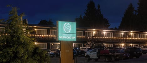 Façade de l’hébergement